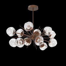 Hammerton PLB0095-0D-BB-FC-001-L1 - Luna Oval Starburst Chandelier