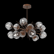 Hammerton PLB0095-0D-BB-GS-001-L1 - Luna Oval Starburst Chandelier