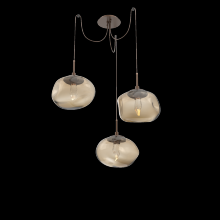 Hammerton SCB0068-03-BB-GB-C01-L3 - Nova Round 3pc Swag Multi-Pendant