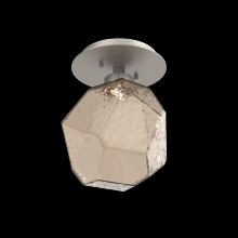 Hammerton SMB0039-01-BS-B-L3 - Single Glass Sconce & Flush Mount - Gem
