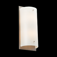 Hammerton CSB0044-26-BS-FG-E2 - Textured Glass Cover Sconce-26