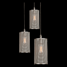 Hammerton CHB0019-09-NB-0Z-C01-L3 - Uptown Mesh Square 9pc Multi-Pendant