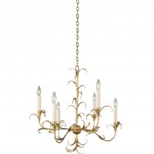 Kalco 505471OL - Ainsley 6 Light Chandelier