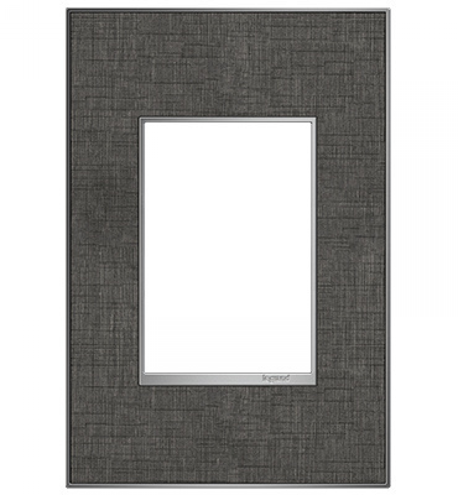 adorne? Slate Linen One-Gang-Plus Screwless Wall Plate