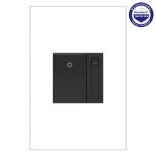 Legrand ADPD4FBL3P2G4 - adorne® 0-10V Paddle Dimmer, Graphite, with Microban®