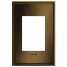 Legrand AWC1G3COF4 - adorne? Coffee One-Gang-Plus Screwless Wall Plate