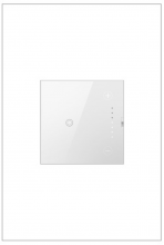 Legrand ADTH4FBL3PW4 - adorne? 0-10V Touch Dimmer, White, with Microban?