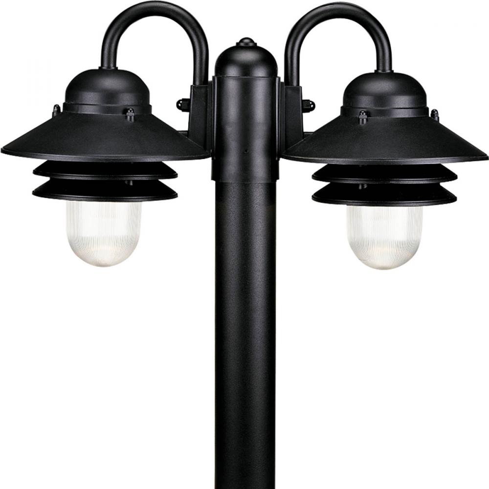 Newport Collection Non-Metallic Two-Light Post Lantern