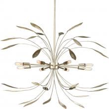 Progress P500416-176 - Mariposa Collection Eight-Light Gilded Silver Hanging Pendant Light