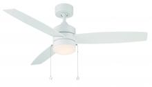 WAC US F-072L-MW - Atlantis Matte White With Luminaire