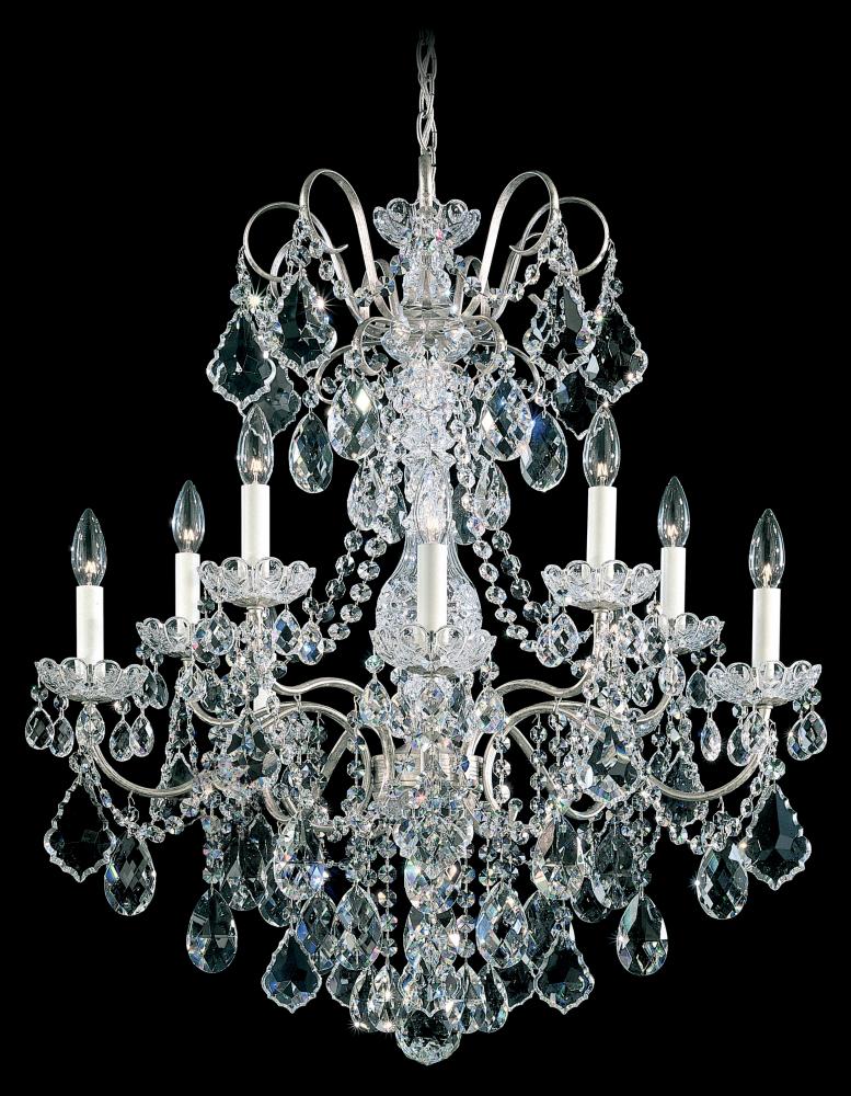 New Orleans 10 Light 120V Chandelier in Heirloom Bronze with Clear Radiance Crystal