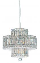 Schonbek 1870 6671S - Plaza 9 Light 120V Pendant in Polished Stainless Steel with Clear Crystals from Swarovski