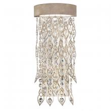 Schonbek 1870 S9115-48R - Pavona 18 120/277V Wall Sconce in Antique Silver with Radiance Crystal