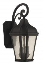 Craftmade ZA3014-TB - Briarwick 2 Light Medium Outdoor Wall Lantern in Textured Black