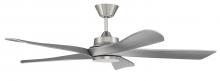 Craftmade CPT52BNK5 - 52" Captivate in Brushed Polished Nickel w/ Brushed Nickel Blades