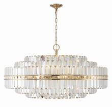Crystorama HAY-1409-AG - Hayes 32 Light Aged Brass Chandelier