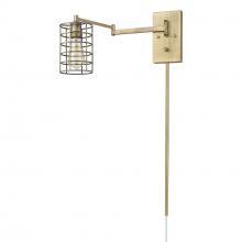 Acclaim Lighting IN41030AB - Jett 1-Light Aged Brass Sconce