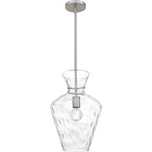 Quoizel QMP6806BN - Hollis 1-Light Brushed Nickel Pendant