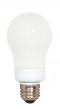 Satco Products Inc. S7286 - 9 Watt; A19 Compact Fluorescent; 5000K; 82 CRI; Medium base; 120 Volt