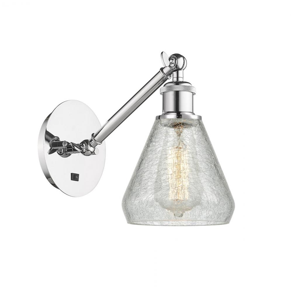 Conesus - 1 Light - 6 inch - Polished Chrome - Sconce