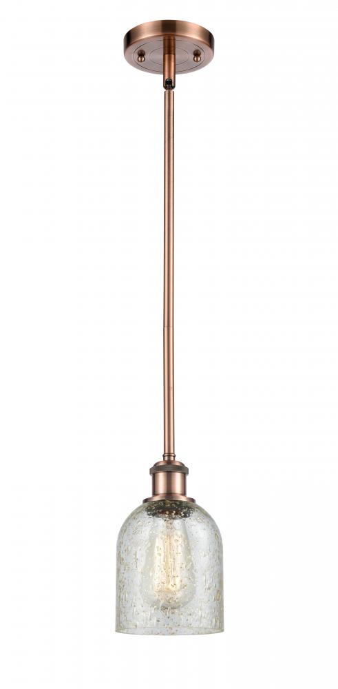 Caledonia - 1 Light - 5 inch - Antique Copper - Mini Pendant