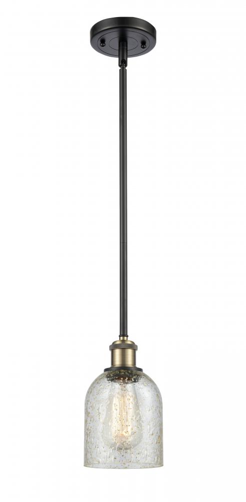 Caledonia - 1 Light - 5 inch - Black Antique Brass - Mini Pendant