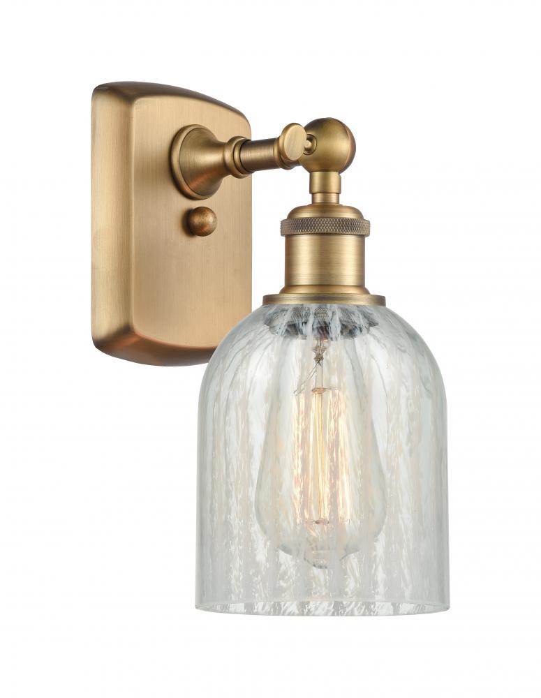 Caledonia - 1 Light - 5 inch - Brushed Brass - Sconce