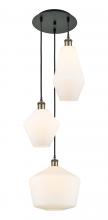 Innovations Lighting 113B-3P-BAB-G651-MU - Cindyrella 3 Light 14 inch Multi-Pendant