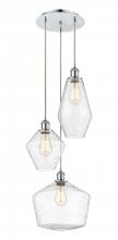 Innovations Lighting 113B-3P-PC-G654-MU - Cindyrella 3 Light 14 inch Multi-Pendant