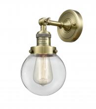 Innovations Lighting 203-AB-G202-6-LED - Beacon - 1 Light - 6 inch - Antique Brass - Sconce