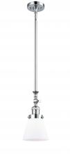 Innovations Lighting 206-PC-G61 - Cone - 1 Light - 6 inch - Polished Chrome - Stem Hung - Mini Pendant