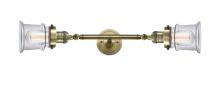 Innovations Lighting 208L-AB-G182S - Canton - 2 Light - 6 inch - Antique Brass - Bath Vanity Light