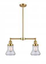 Innovations Lighting 209-SG-G192 - Bellmont - 2 Light - 21 inch - Satin Gold - Stem Hung - Island Light