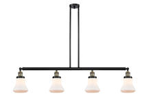 Innovations Lighting 214-BAB-G191 - Bellmont - 4 Light - 51 inch - Black Antique Brass - Stem Hung - Island Light