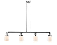 Innovations Lighting 214-PC-G51 - Bell - 4 Light - 50 inch - Polished Chrome - Stem Hung - Island Light