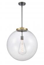 Innovations Lighting 221-1S-BAB-G204-18 - Beacon - 1 Light - 18 inch - Black Antique Brass - Cord hung - Pendant