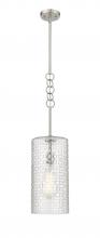 Innovations Lighting 380-1S-SN-G380-8CL-BB-95-LED - Wexford - 1 Light - 8 inch - Brushed Satin Nickel - Cord hung - Mini Pendant