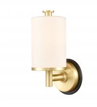 Innovations Lighting 418-1W-BSB-G4181 - Marlowe - 1 Light - 5 inch - Black Satin Brass - Bath Vanity Light
