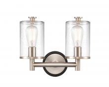 Innovations Lighting 418-2W-BSN-SDY - Marlowe - 2 Light - 14 inch - Black Satin Nickel - Bath Vanity Light