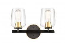 Innovations Lighting 420-2W-BSG-G4202 - Remy - 2 Light - 15 inch - Black Satin Gold - Bath Vanity Light