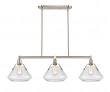 Innovations Lighting 422-3I-SN-10SDY - Luna - 3 Light - 42 inch - Satin Nickel - Cord hung - Island Light