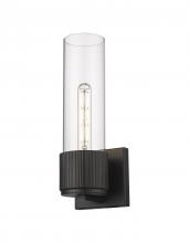 Innovations Lighting 428-1W-BK-G428-12CL - Bolivar - 1 Light - 5 inch - Matte Black - Sconce