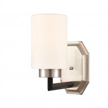 Innovations Lighting 441-1W-BSN-G4411-LED - Mila - 1 Light - 4 inch - Black Satin Nickel - Sconce