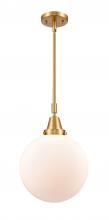  447-1S-SG-G201-10-LED - Beacon - 1 Light - 10 inch - Satin Gold - Mini Pendant