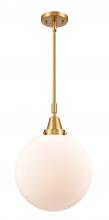  447-1S-SG-G201-12-LED - Beacon - 1 Light - 12 inch - Satin Gold - Mini Pendant