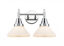 Innovations Lighting 447-2W-PC-W-LED - Caden - 2 Light - 17 inch - Polished Chrome - Bath Vanity Light