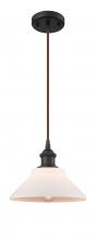 Innovations Lighting 516-1P-OB-G131 - Orwell - 1 Light - 8 inch - Oil Rubbed Bronze - Cord hung - Mini Pendant
