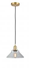 Innovations Lighting 516-1P-SG-G132 - Orwell - 1 Light - 8 inch - Satin Gold - Cord hung - Mini Pendant