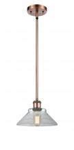Innovations Lighting 516-1S-AC-G132 - Orwell - 1 Light - 8 inch - Antique Copper - Mini Pendant