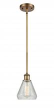 Innovations Lighting 516-1S-BB-G275 - Conesus - 1 Light - 6 inch - Brushed Brass - Mini Pendant